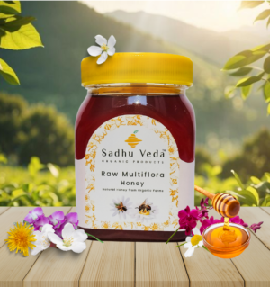 Organic Raw Multifloral Honey